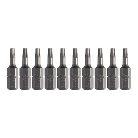 Vessel Insert Bit 1/4" Hex, T15x25.4H, PK10 B33T15254H