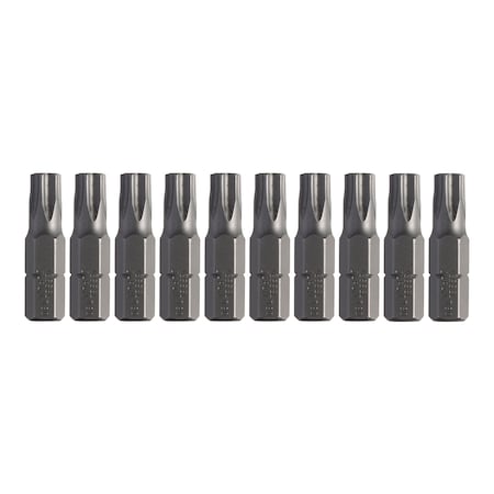 Vessel Insert Bit 1/4" Hex, T30x25.4H, PK10 B33T30254H