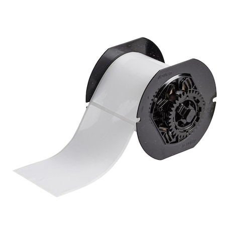 Brady Pre-Cut Label Stock Roll, White, Gloss B33-20-423