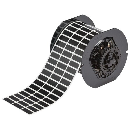 Brady Pre-Cut Label Stock Roll, Black, Matte B33-3-8117