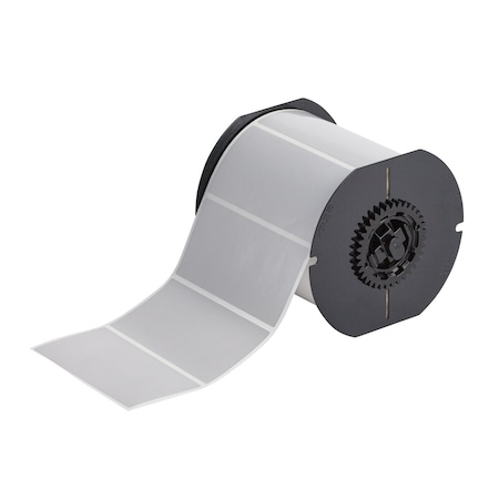 Brady Pre-Cut Label Stock Roll, Gray, Satin B33-55-413