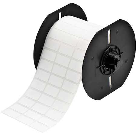 Brady Pre-Cut Label Stock Roll, White, Gloss B33-5-439