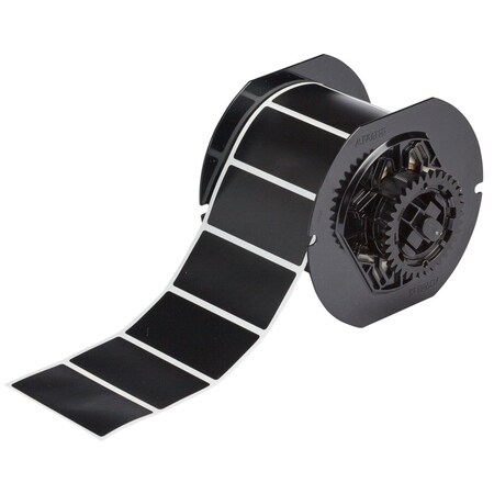 Brady Pre-Cut Label Stock Roll, Black, Matte B33-7-8117