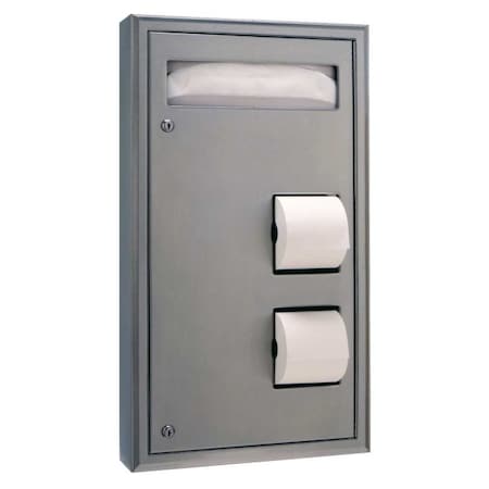 Bobrick B3479 Satin Stainless Steel Dispenser B3479