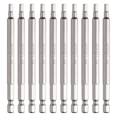 Vessel Power Bit 1/4" Hex B, H4x100H, PK10 B35H4100H