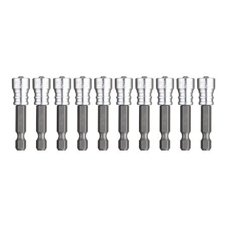 Vessel Power Bit 1/4" Hex B, T25x49H w/Scrw, PK10 B35MM,BCT2549H