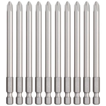 Vessel Power Bit 1/4" Hex B, +2x6x100H, PK10 B35P26100H