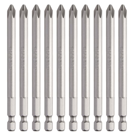 Vessel Power Bit 1/4" Hex B, +2x100H, PK10 B35P2775100H