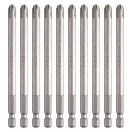 Vessel Power Bit 1/4" Hex B, +3x100H, PK10 B35P3100H