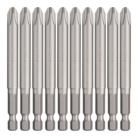 Vessel Power Bit 1/4" Hex B, +3x89H, PK10 B35P389H