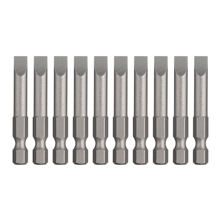 Vessel Power Bit 1/4" Hex B, -6.35x(T)1.0, PK10 B35S6351049H