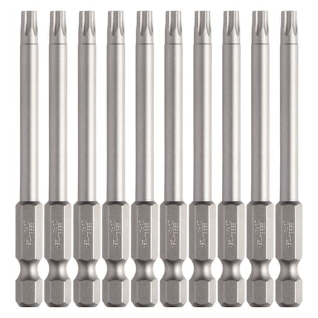 Vessel Power Bit 1/4" Hex B, T25Hx75H Tam, PK10 B35T25H75H