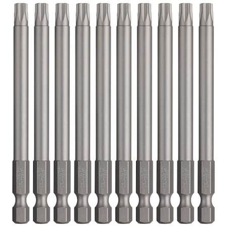 Vessel Power Bit 1/4" Hex B, T30x90H, PK10 B35T3090H