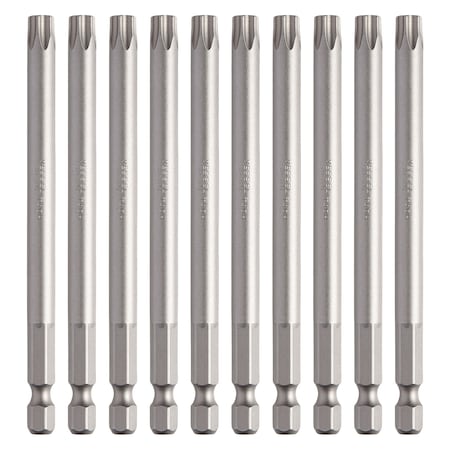 Vessel Power Bit 1/4" Hex B, T40Hx100H Ta, PK10 B35T40H100H