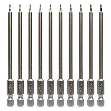 Vessel Power Bit 1/4" Hex B, T6x100H, PK10 B35T6100H