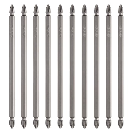 Vessel Double-Ended Bit 1/4" Hex B, +2x15, PK10 B43P2150H