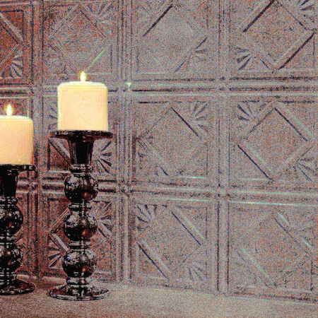 Fasade Fasade 18in x 24in Traditional 4 Moonstone Copper Backsplash Panel 5pk PB5118