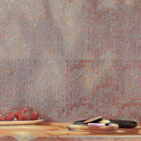 Fasade Fasade 18in x 24in Rib Copper Fantasy Backsplash Panel 5pk PB5211