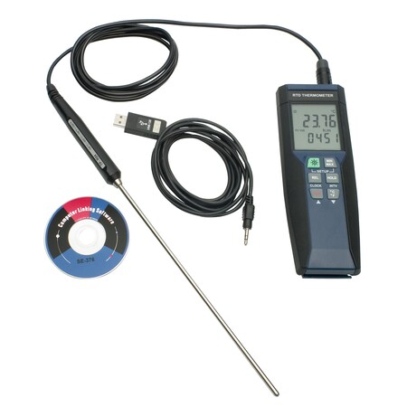 Bel-Art High Temp Precision RTD Thermometer / Da B60901-0200