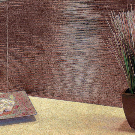 Fasade Fasade 18in x 24in Ripple Smoked Pewter Backsplash Panel 5pk PB6227