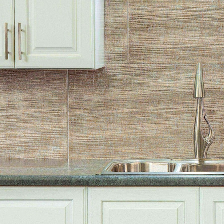Fasade Fasade 18in x 24in Ripple Vintage Metal Backsplash Panel 5pk PB6234