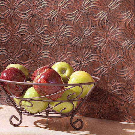 Fasade Fasade 18in x 24in Lotus Moonstone Copper Backsplash Panel 5pk PB6318