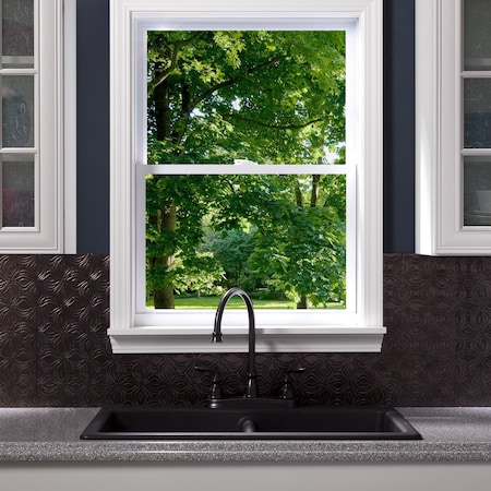 Fasade Fasade 18in x 24in Lotus Smoked Pewter Backsplash Panel 5pk PB6327