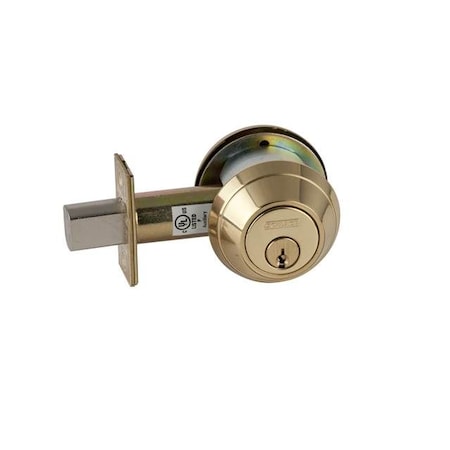 Schlage Commercial Satin Brass Deadbolt B660605138 B660605138