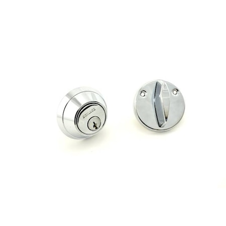 Schlage Commercial Bright Chrome Deadbolt B663625 B663625