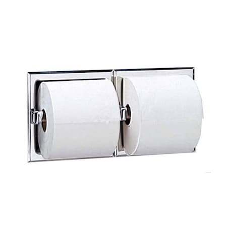 Bobrick B6977 Satin Stainless Steel Tissue Holder B6977