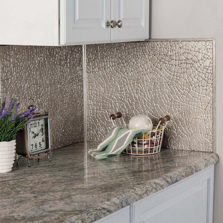 Fasade Fasade 18in x 24in Safari Vintage Metal Backsplash Panel 5pk PB7034