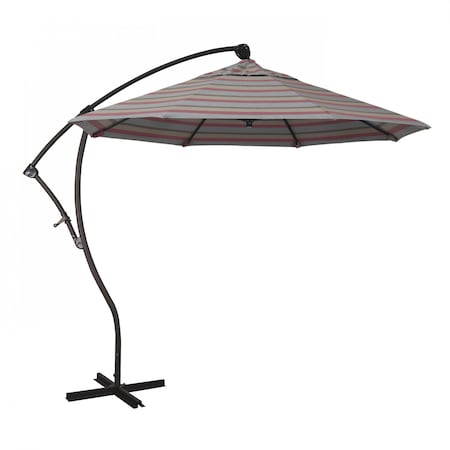 California Umbrella Cantilever, Bronze Aluminum Pole, 9 Ft., Su 194061010228