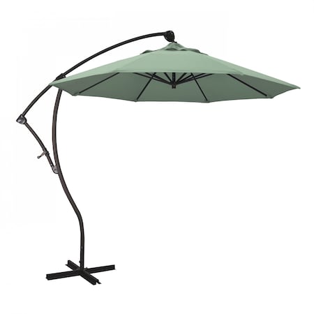 California Umbrella Cantilever, Bronze Aluminum Pole, 9 Ft., Pa 194061010525