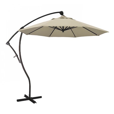California Umbrella Cantilever, Bronze Aluminum Pole, 9 Ft., Pa 194061010556