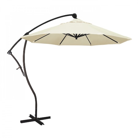 California Umbrella Cantilever, Bronze Aluminum Pole, 9 Ft., Pa 194061010631