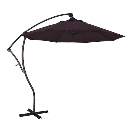 California Umbrella Patio Umbrella, Octagon, 95" H, Pacifica Fabric, Purple 194061010662