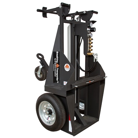 Air Systems Intl Breathing Air Transporter Cart, Black BAT-2B