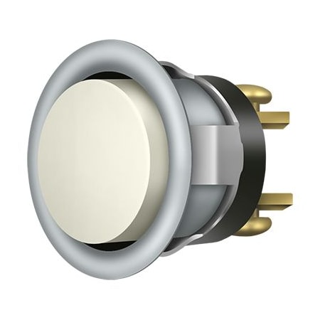Deltana Replacement Bell Button Satin Chrome BBC20-REPLU26D