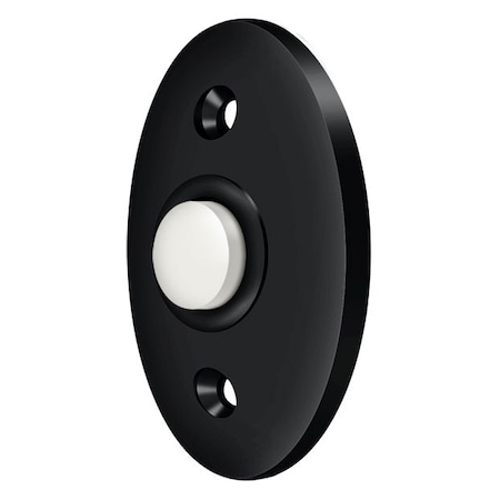 Deltana Bell Button, Standard Black BBC20U19