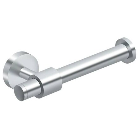 Deltana Toilet Paper Holder Single Post " L" Sobe Series Bright Chrome BBS2001L-26