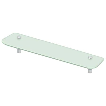 Deltana Shampoo Shelf With Glass Sobe Series Bright Chrome 27.5" BBS2750-26