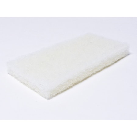 Perfex Scrubbing Pad White; Light Duty, PK 20, 20 PK 5200