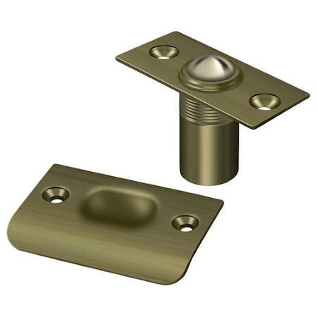 Deltana Ball Catch Antique Brass BC218U5