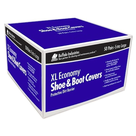 Buffalo Industries XL Shoe Covers Pair Bag, PK160 68401
