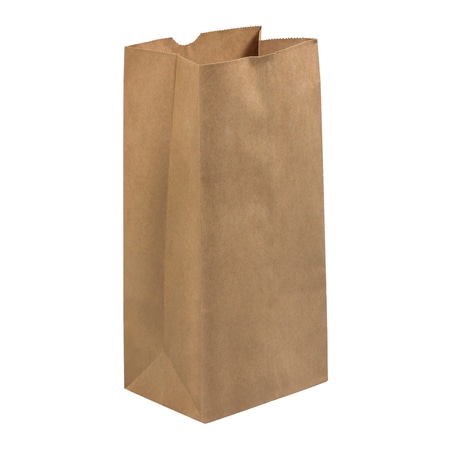 Partners Brand Hardware Bags, 7 1/8" x 4 1/2" x 13 3/4", Kraft, PK400 BGH128K