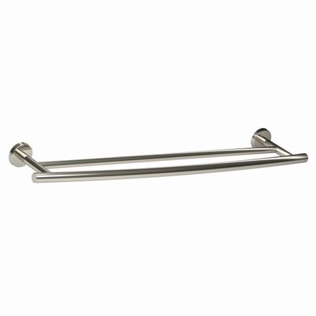 Amerock BH26545PSS 24" (610 mm) Arrondi Double TBAR Polished Stainless Steel BH26545PSS