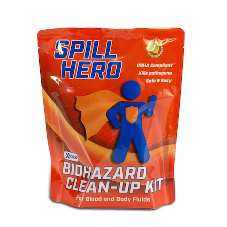 Spill Hero Biohazard Spill Kit, PK12 BK107-12