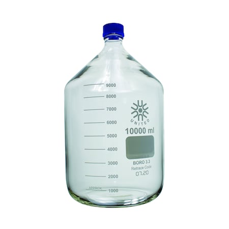 United Scientific Media/Storage Bottle, 10000 mL BM10000