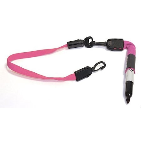 Ty-Flot Lanyard for Pen/Pencil, Red, PK100 BNCLP3PK