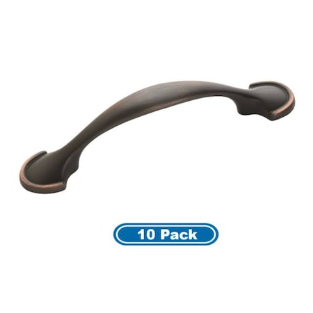 Amerock BP173ORB-10PACK Pack of 10 3" (76 mm) CTC Allison Value Cab Pull ORB BP173ORB-10PACK